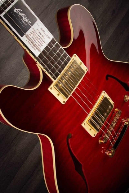 Collings I-35 Deluxe Electric Guitar - Scarlett Burst