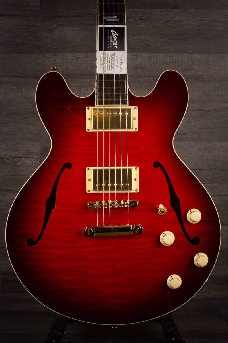 Collings I-35 Deluxe Electric Guitar - Scarlett Burst