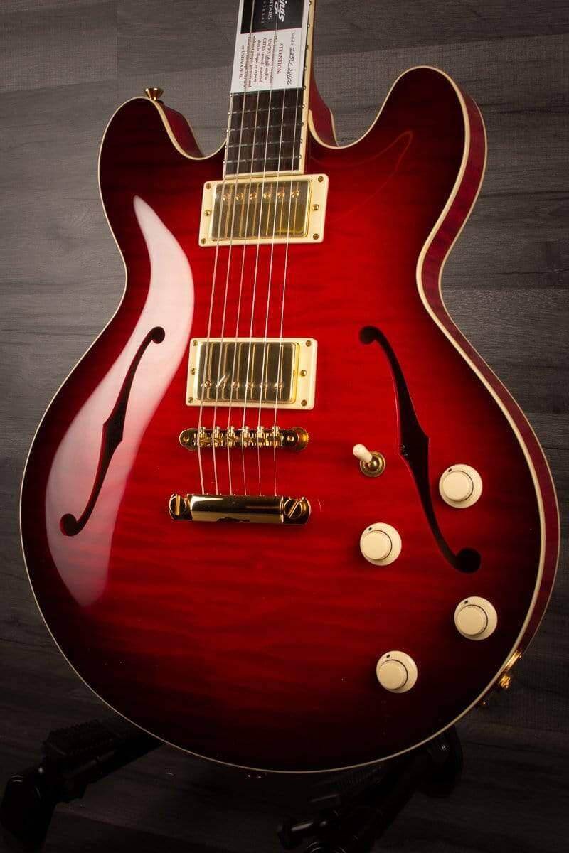 Collings Electric Guitar Collings I35 Deluxe Scarlett Burst