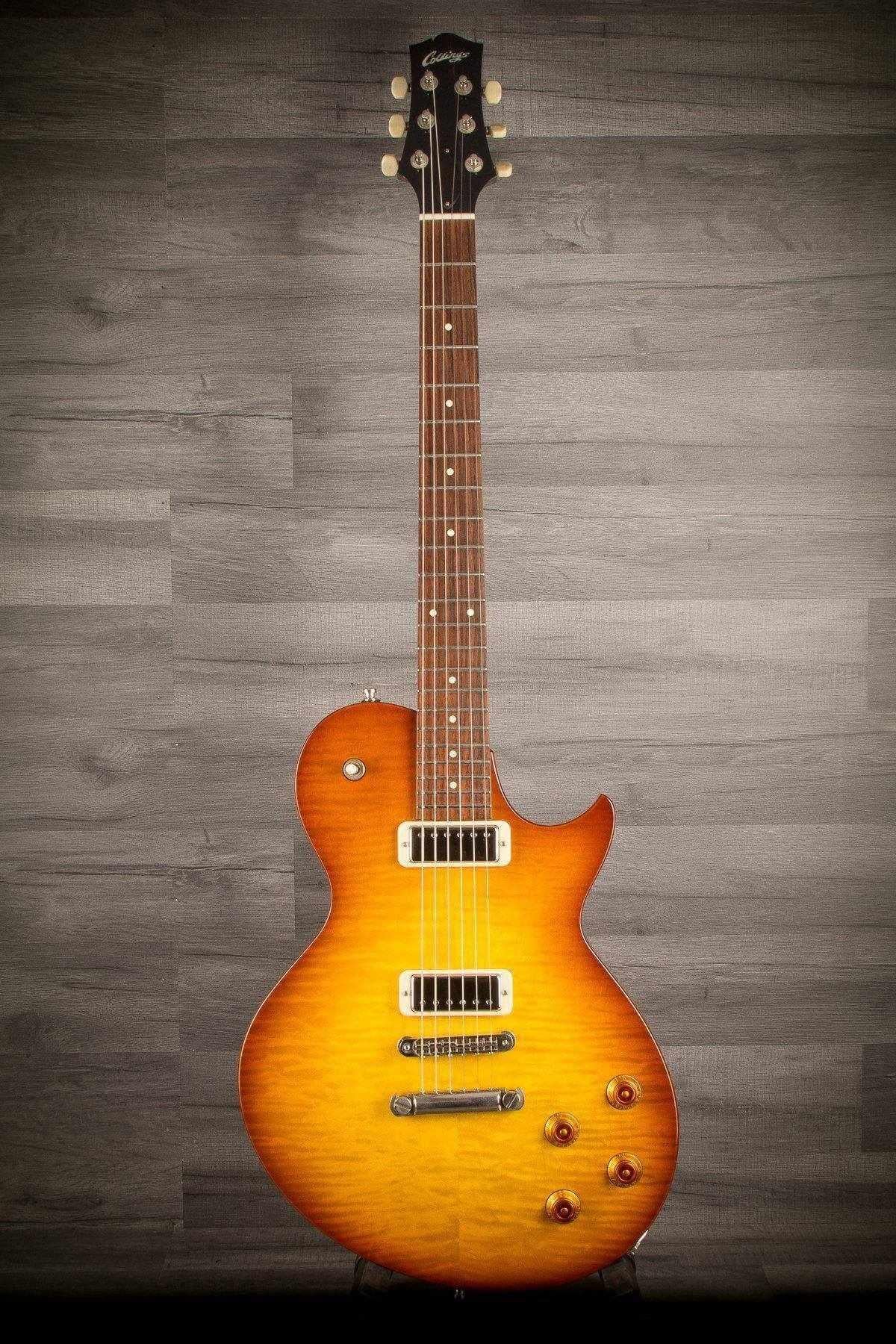 USED - Collings 360 Mini Humbuckers, Iced Tea Sunburst #3609066