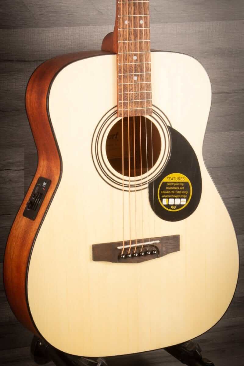 Cort Acoustic Guitar Cort AF510E Electro-Acoustic Open Pore