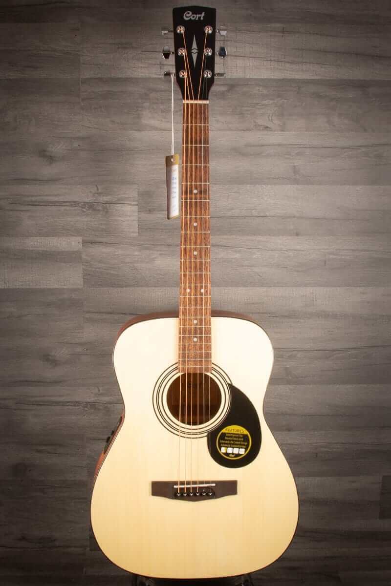 Cort Acoustic Guitar Cort AF510E Electro-Acoustic Open Pore