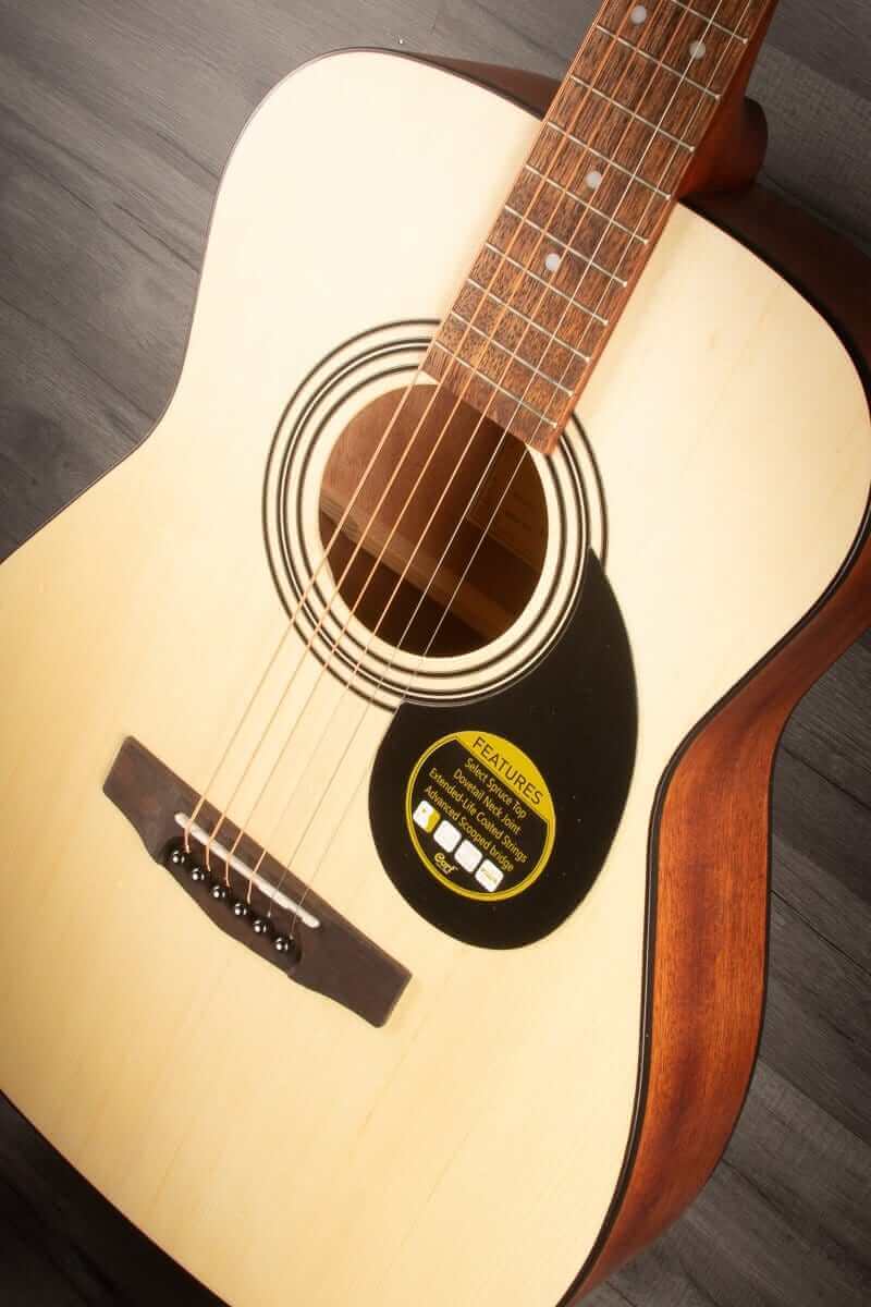 Cort Acoustic Guitar Cort AF510E Electro-Acoustic Open Pore