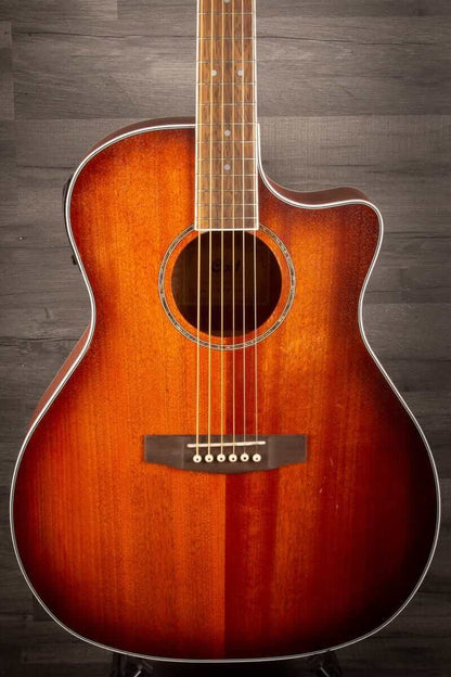Cort GA MEDX Mahogany Open Pore Electro acoustic guitar