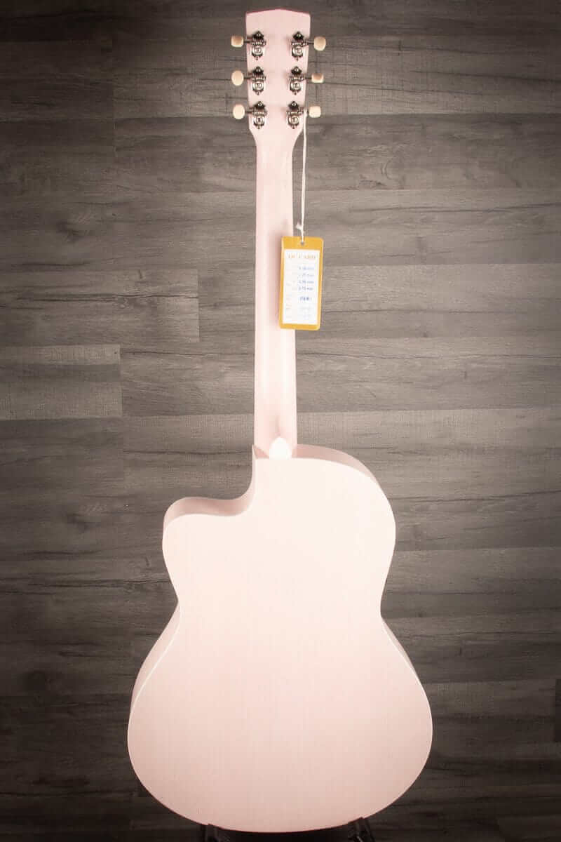 Cort Jade Classic Pastel Pink Open Pore Electro acoustic guitar