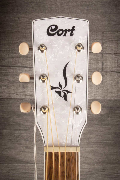 Cort Jade Classic Pastel Pink Open Pore Electro acoustic guitar