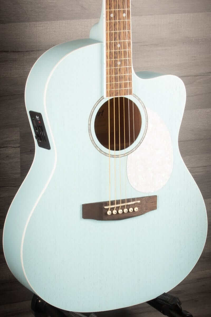 Cort Acoustic Guitar Cort Jade Classic Sky Blue Open Pore Electro acoustic guitar