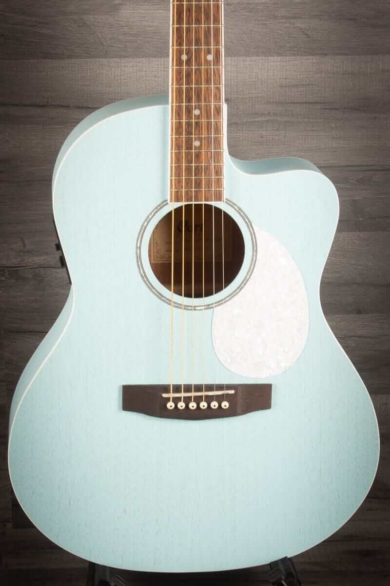 Cort Acoustic Guitar Cort Jade Classic Sky Blue Open Pore Electro acoustic guitar