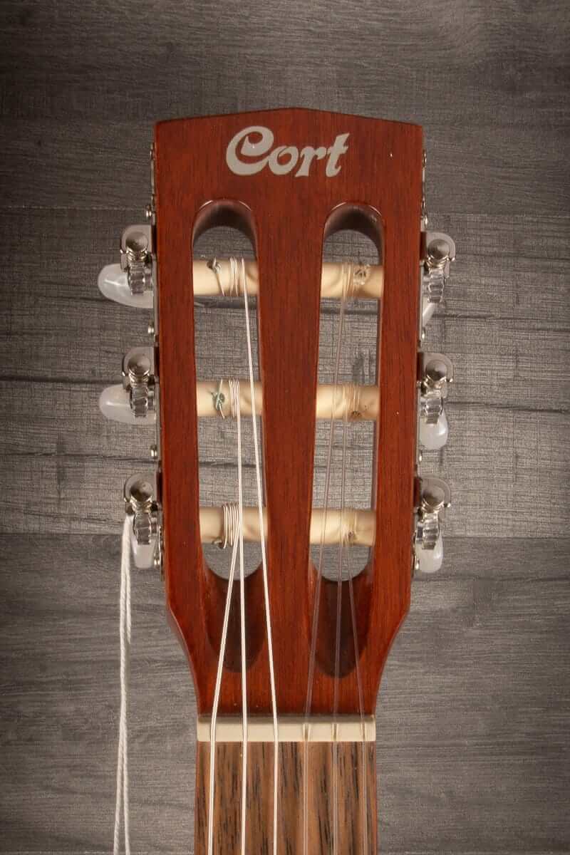 Cort Jade E Nylon - Dark Brown Burst, Electro Nylon Guitar - Acoustic Guitar