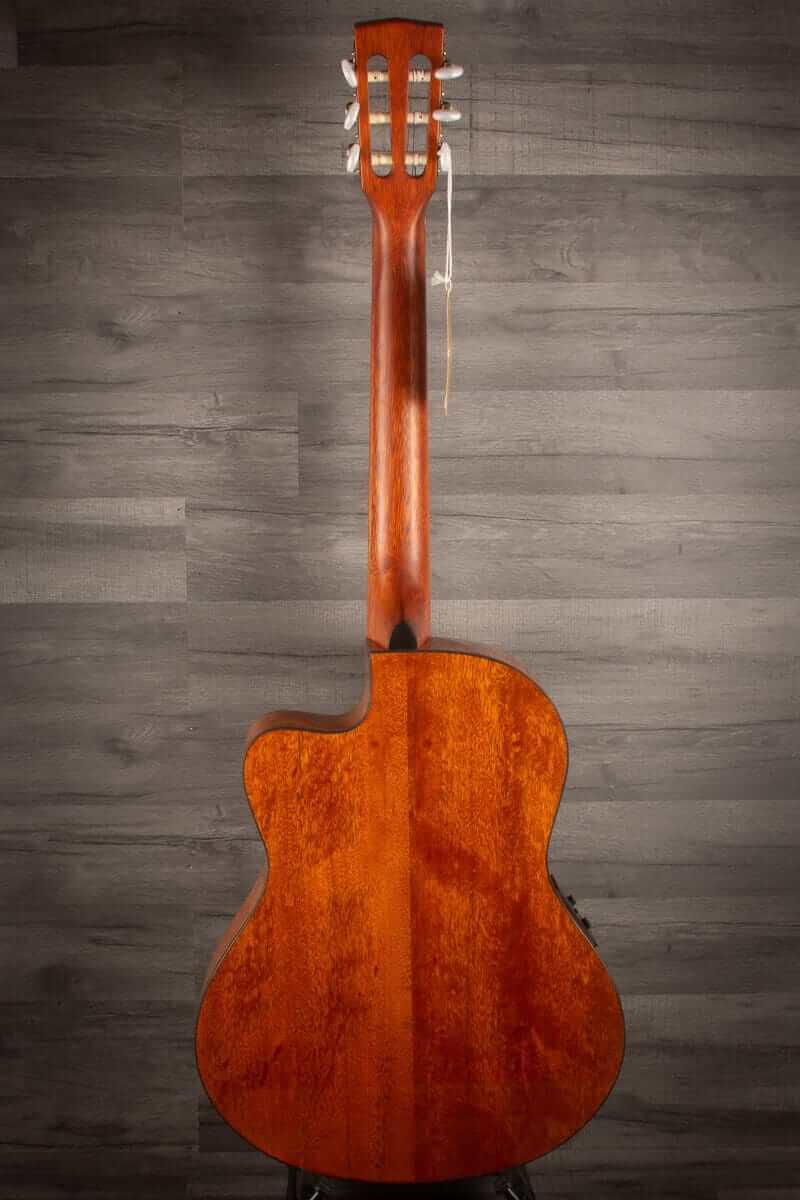 Cort Jade E Nylon - Dark Brown Burst, Electro Nylon Guitar - Acoustic Guitar