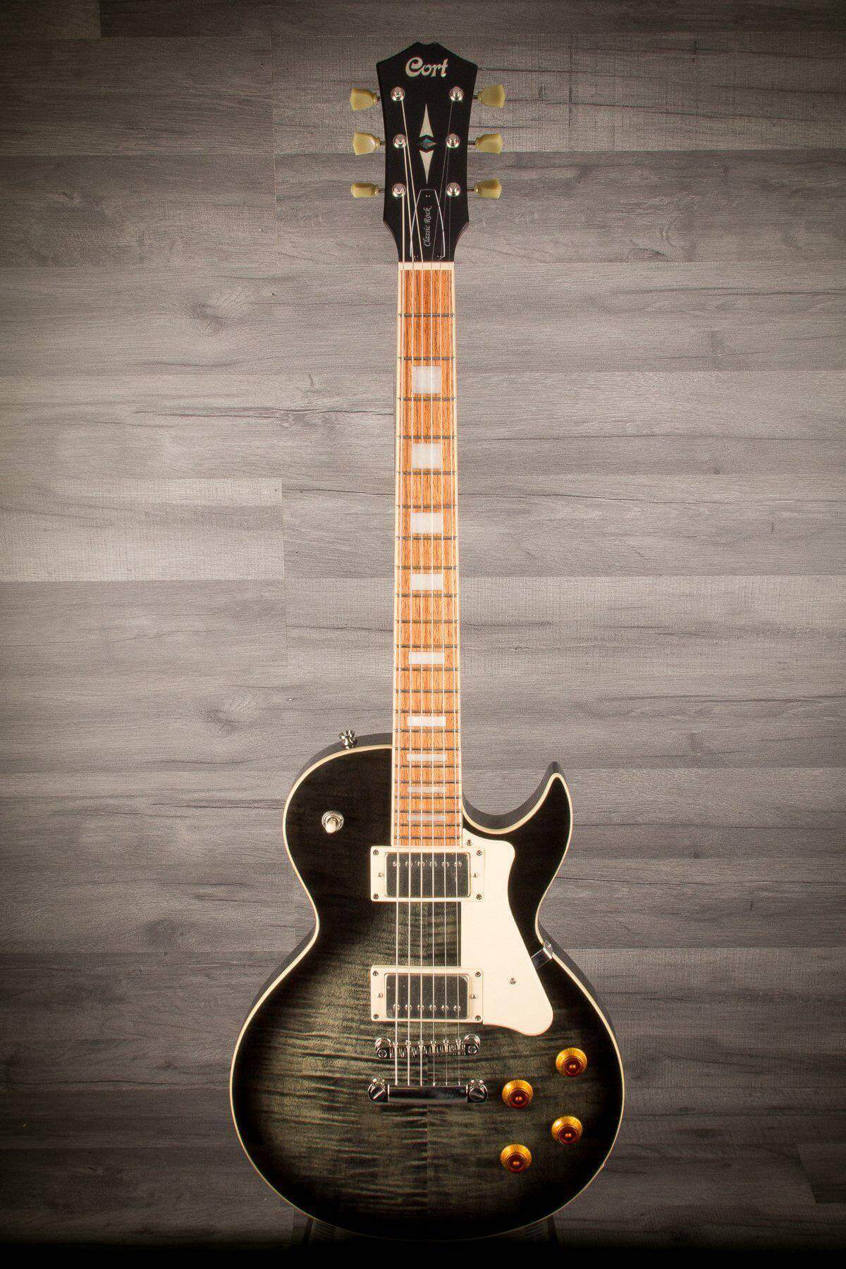 Cort CR250 Electric Guitar - Trans Black