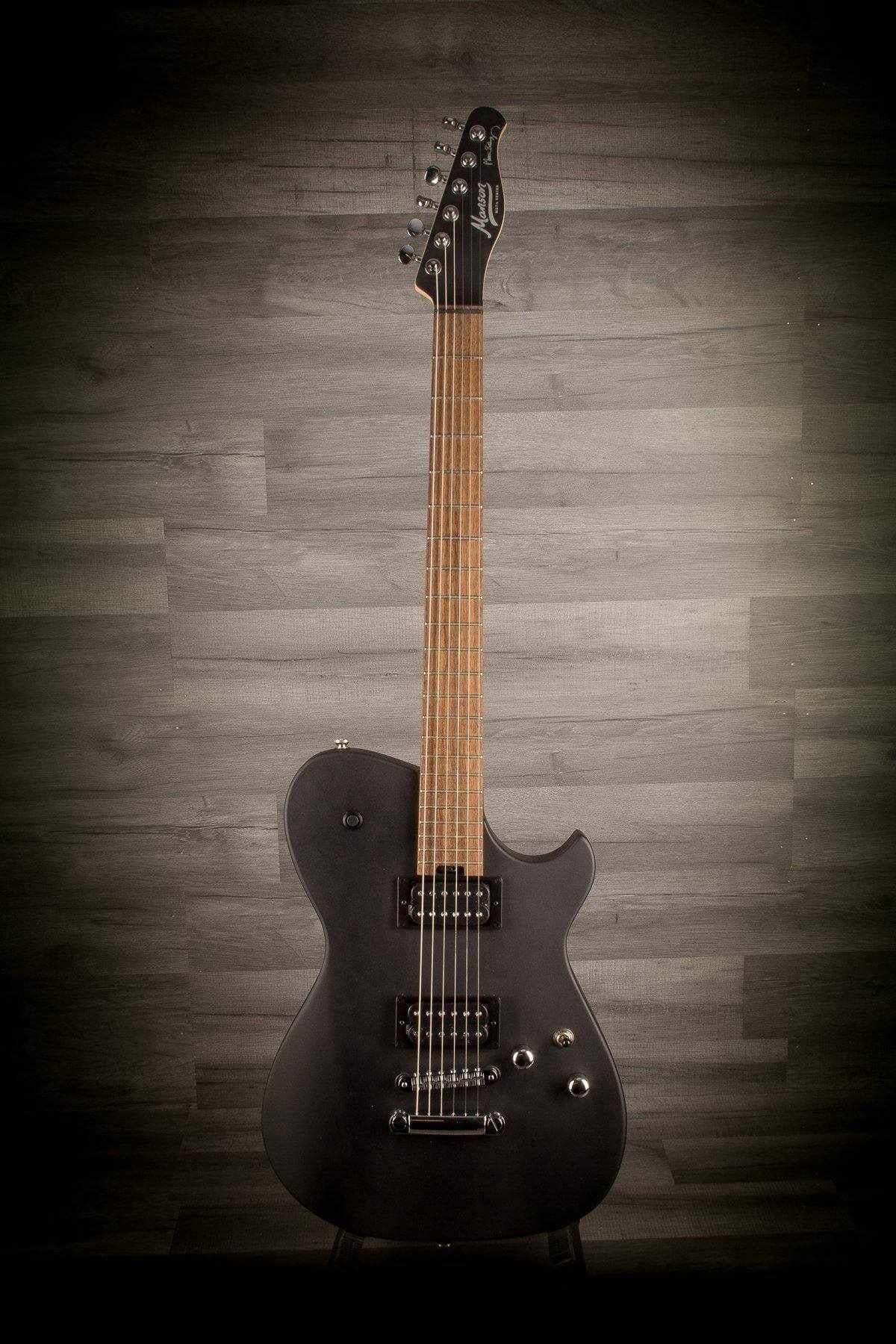 Manson Meta Series MBM-1 Matthew Bellamy Signature Electric Guitar - Satin Black