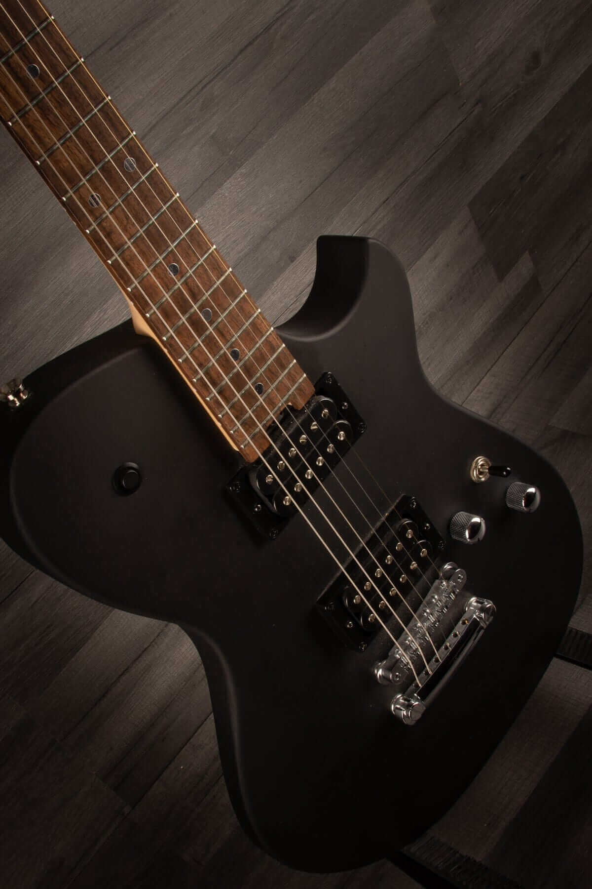 USED Manson Meta Series MBM-1 Matthew Bellamy Signature Guitar Satin Black