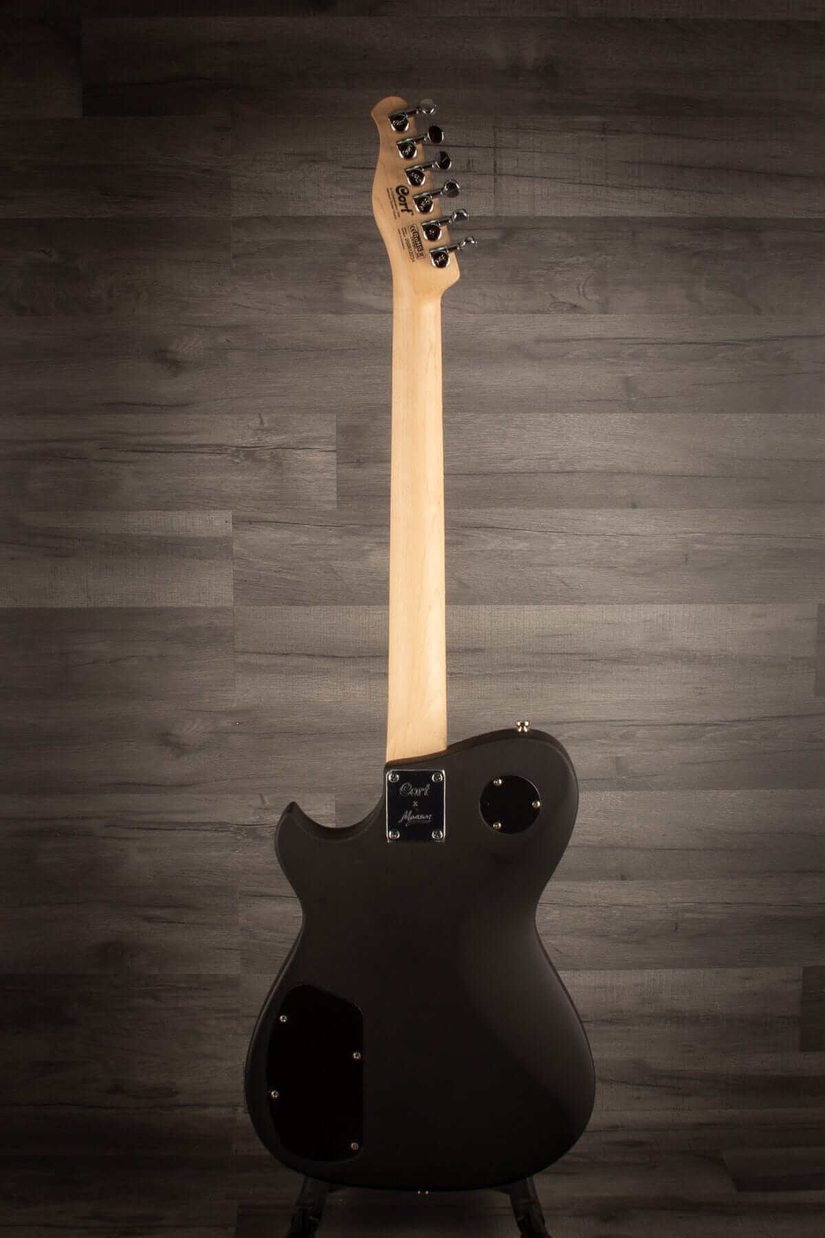 USED Manson Meta Series MBM-1 Matthew Bellamy Signature Guitar Satin Black