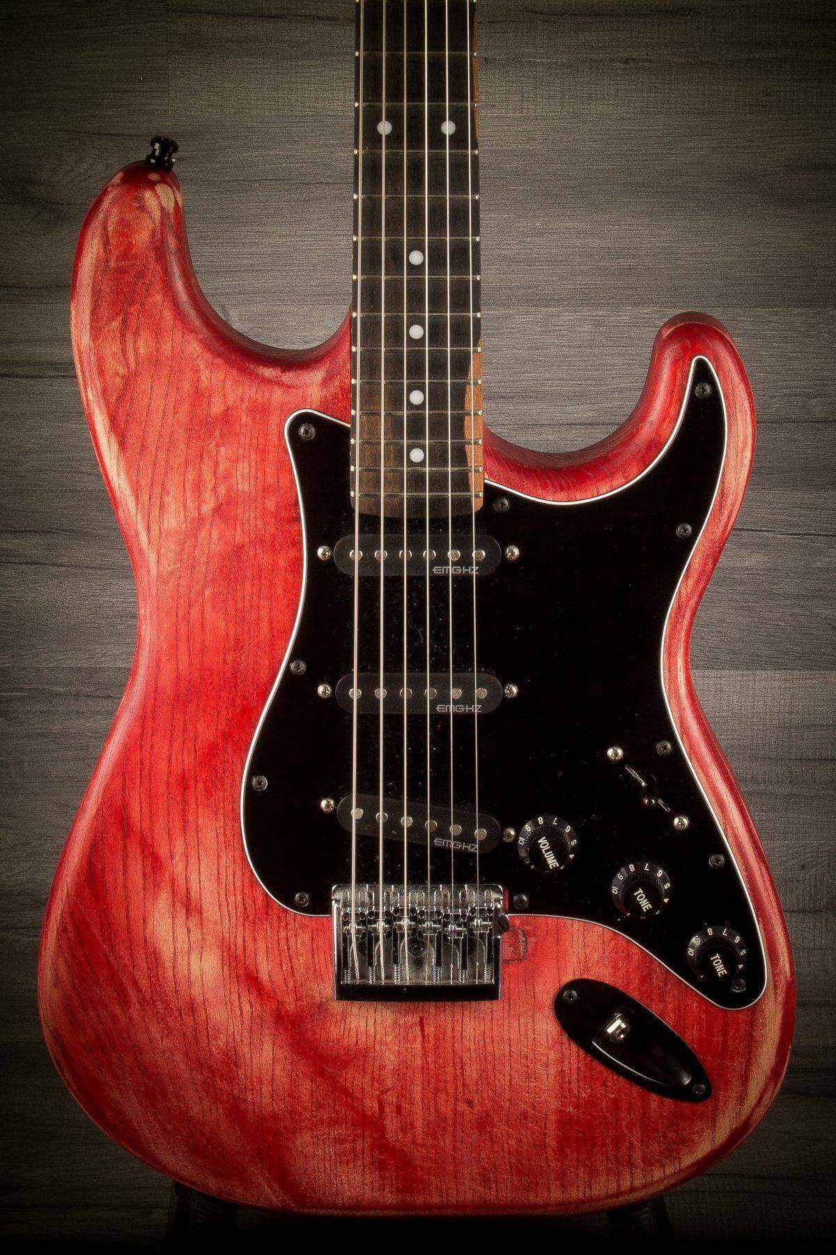 USED - Crimson Custom Built Guitar