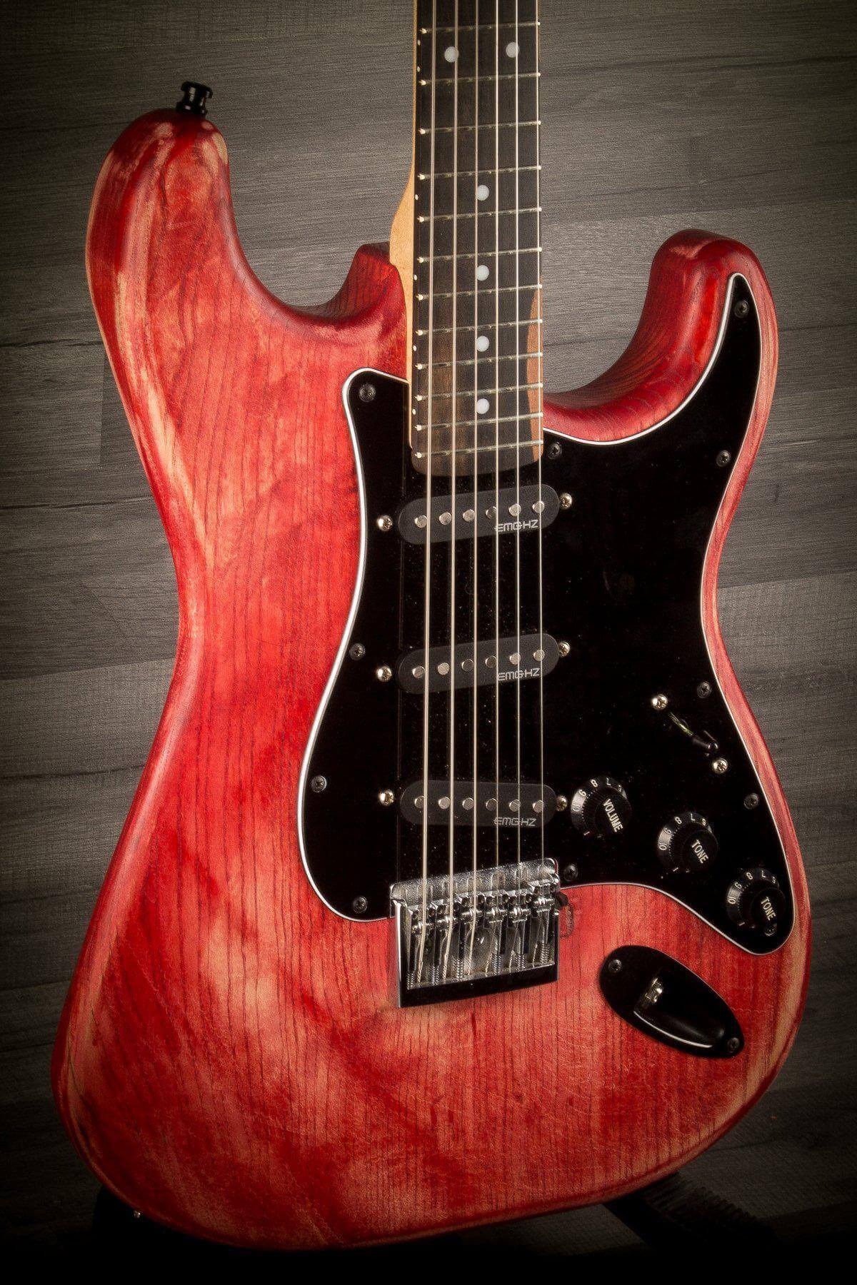 USED - Crimson Custom Built Guitar