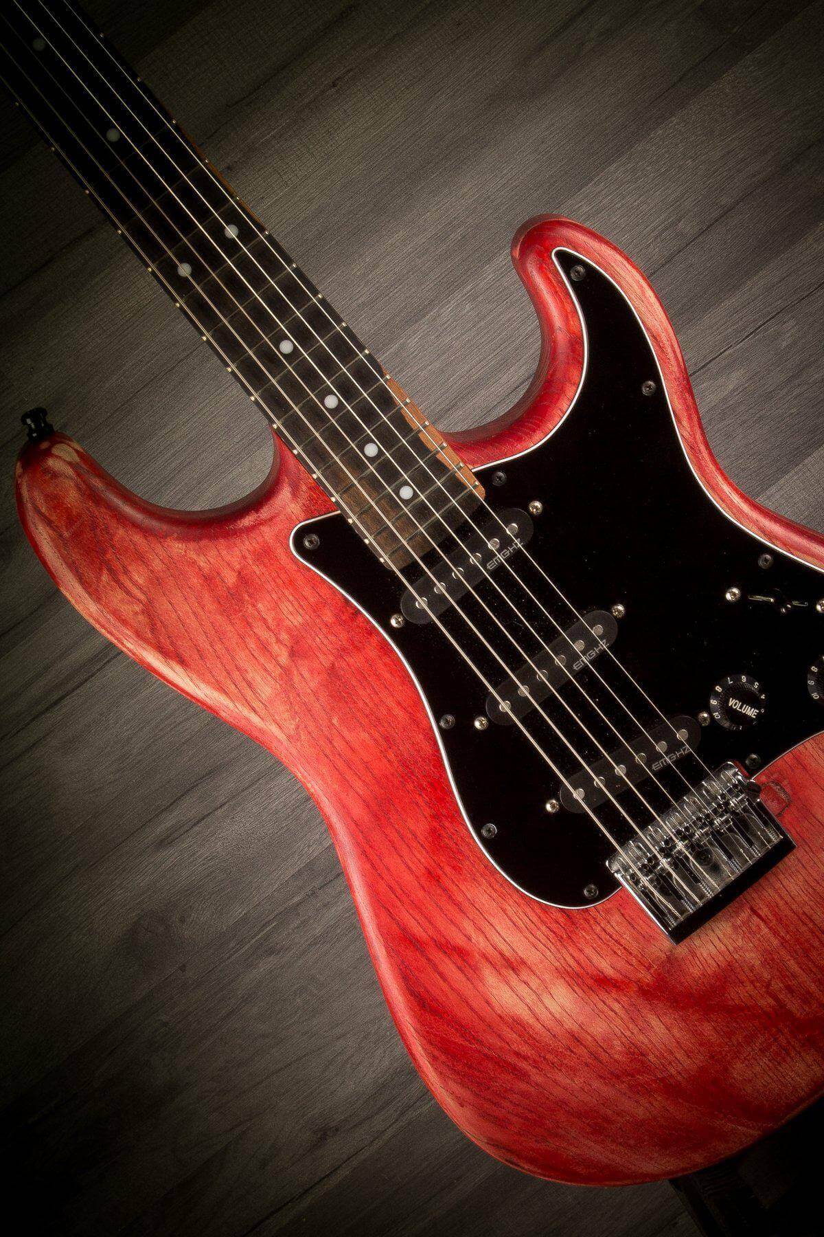 USED - Crimson Custom Built Guitar