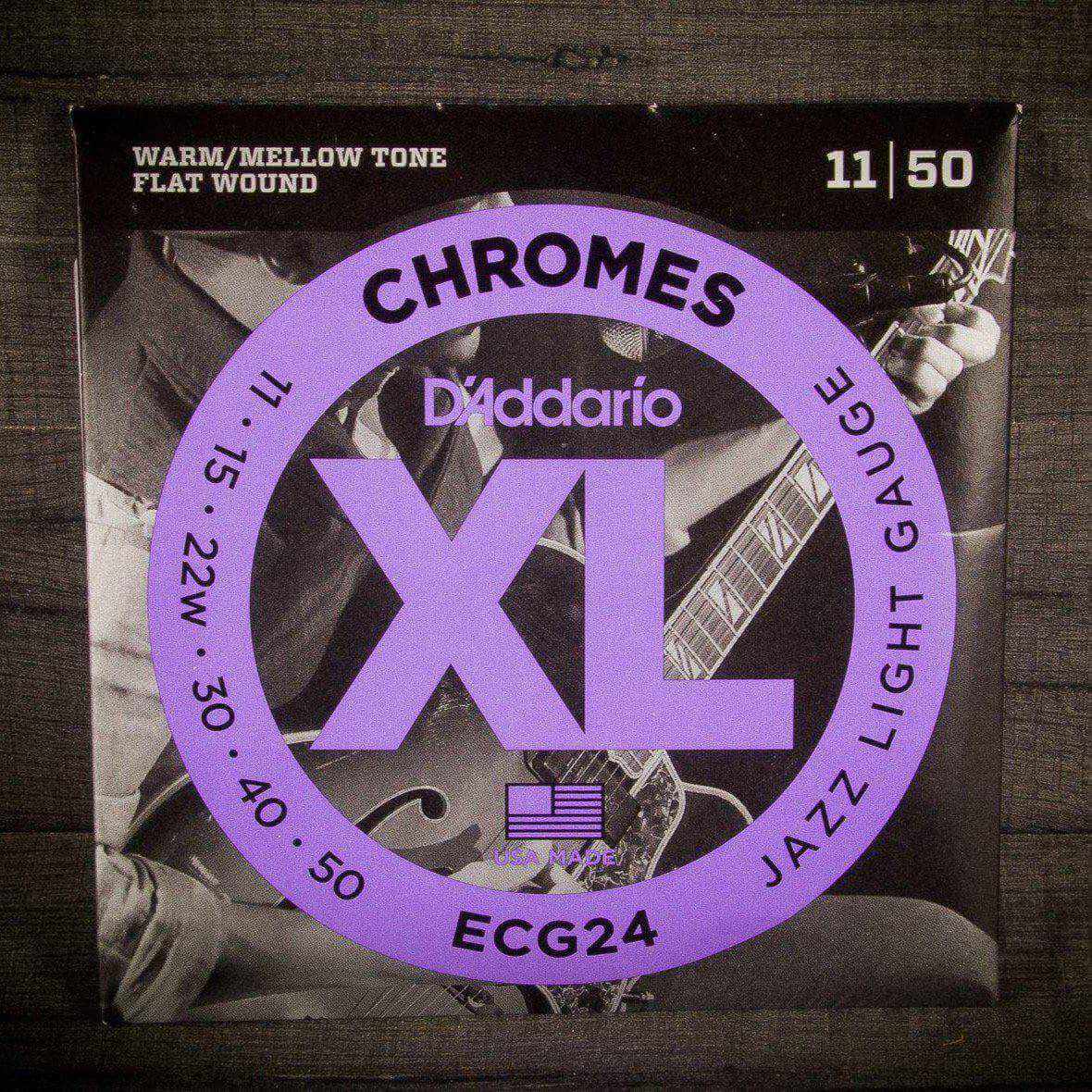 D'Addario Chromes ECG24 11-50 - MusicStreet