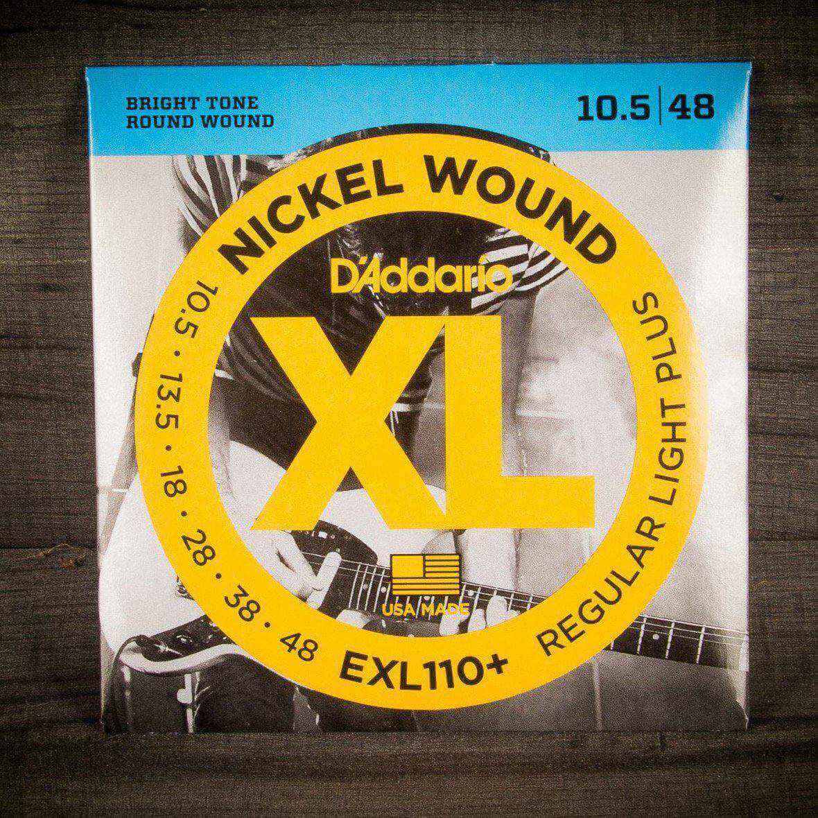 D'Addario EXL110+ 10.5-48 Electric Guitar Strings