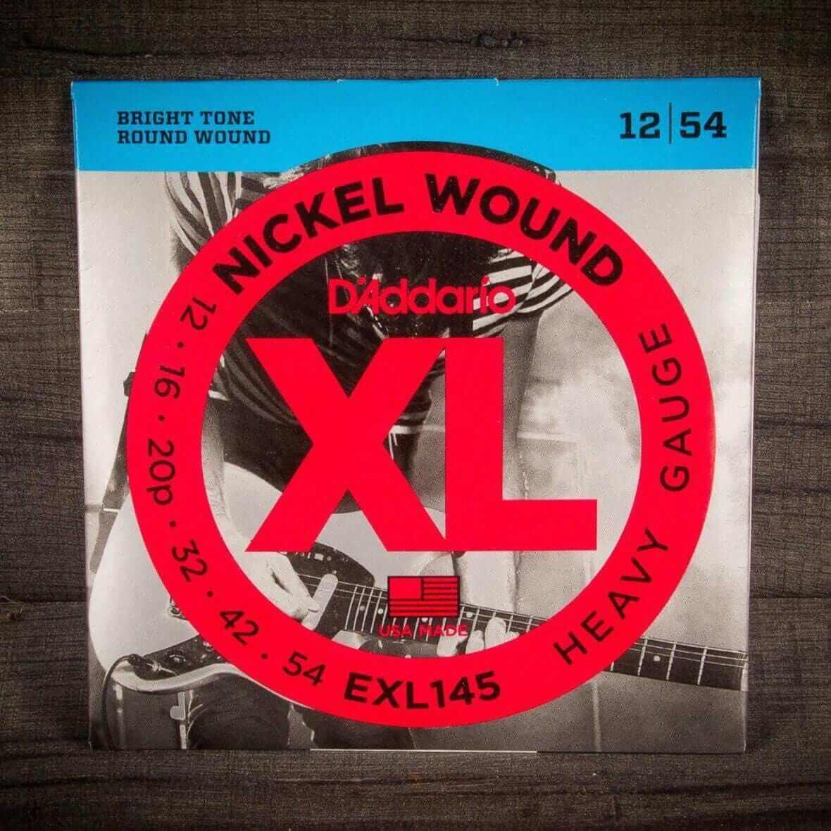 D'Addario EXL145 12-54 Electric Guitar Strings