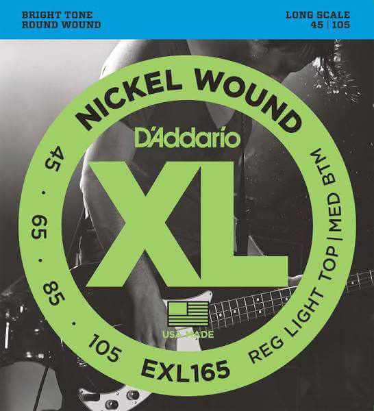 D'addario Strings D'Addario EXL165 45-105 Bass Strings