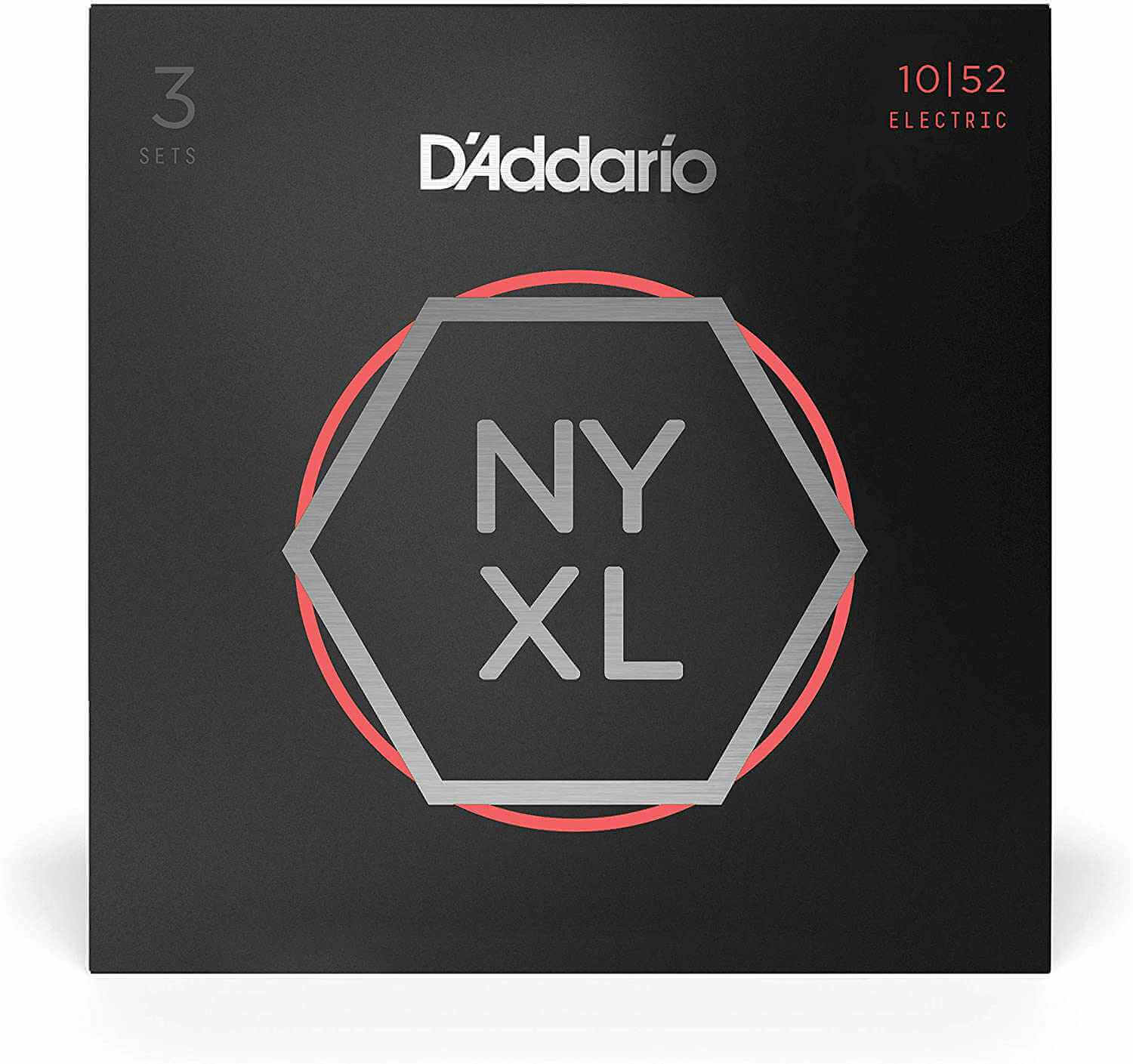 D'Addario NYXL 10-52 Electric Guitar Strings