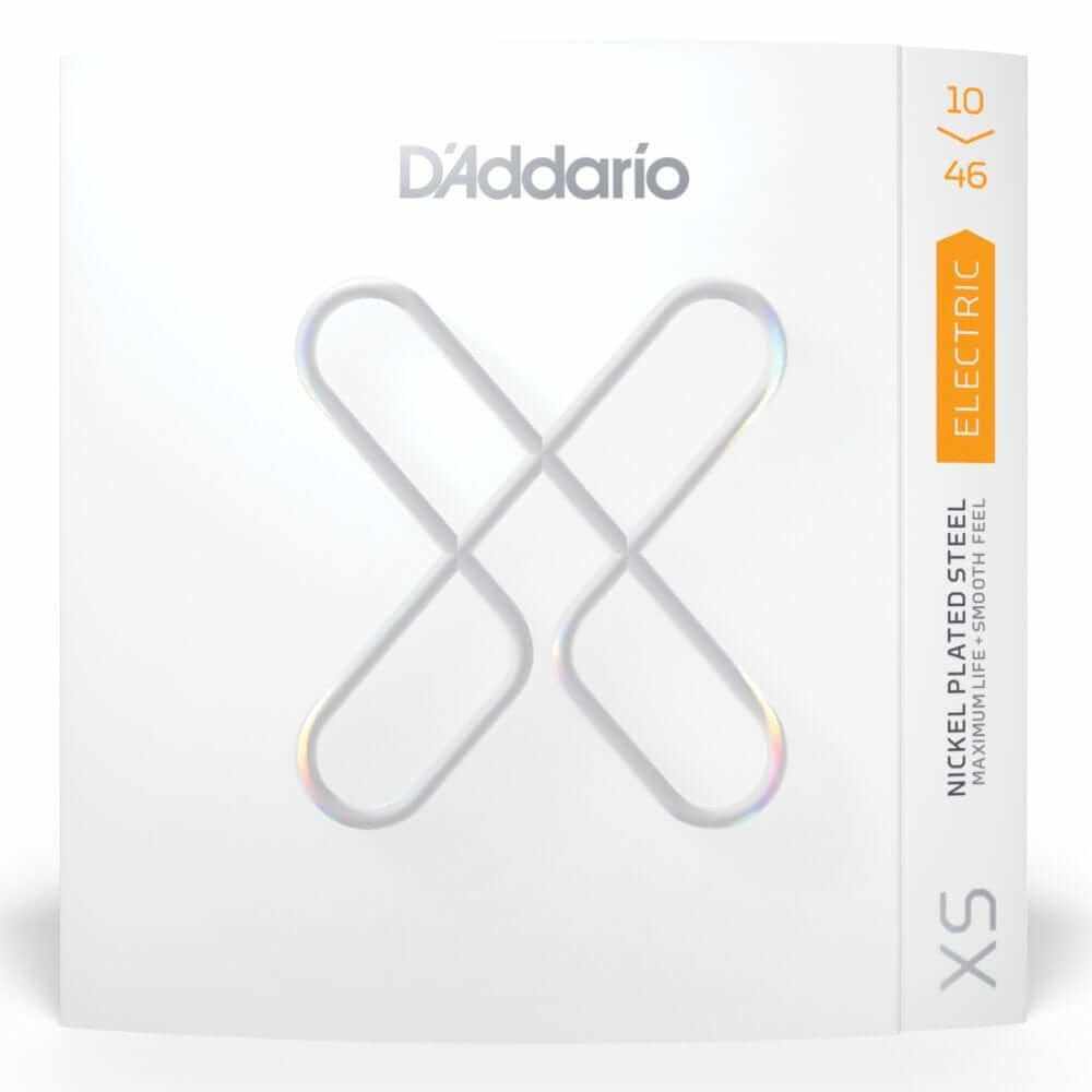 D'Addario XS Coated Nickel Wound 10-46 Electric Guitar Strings, Regular