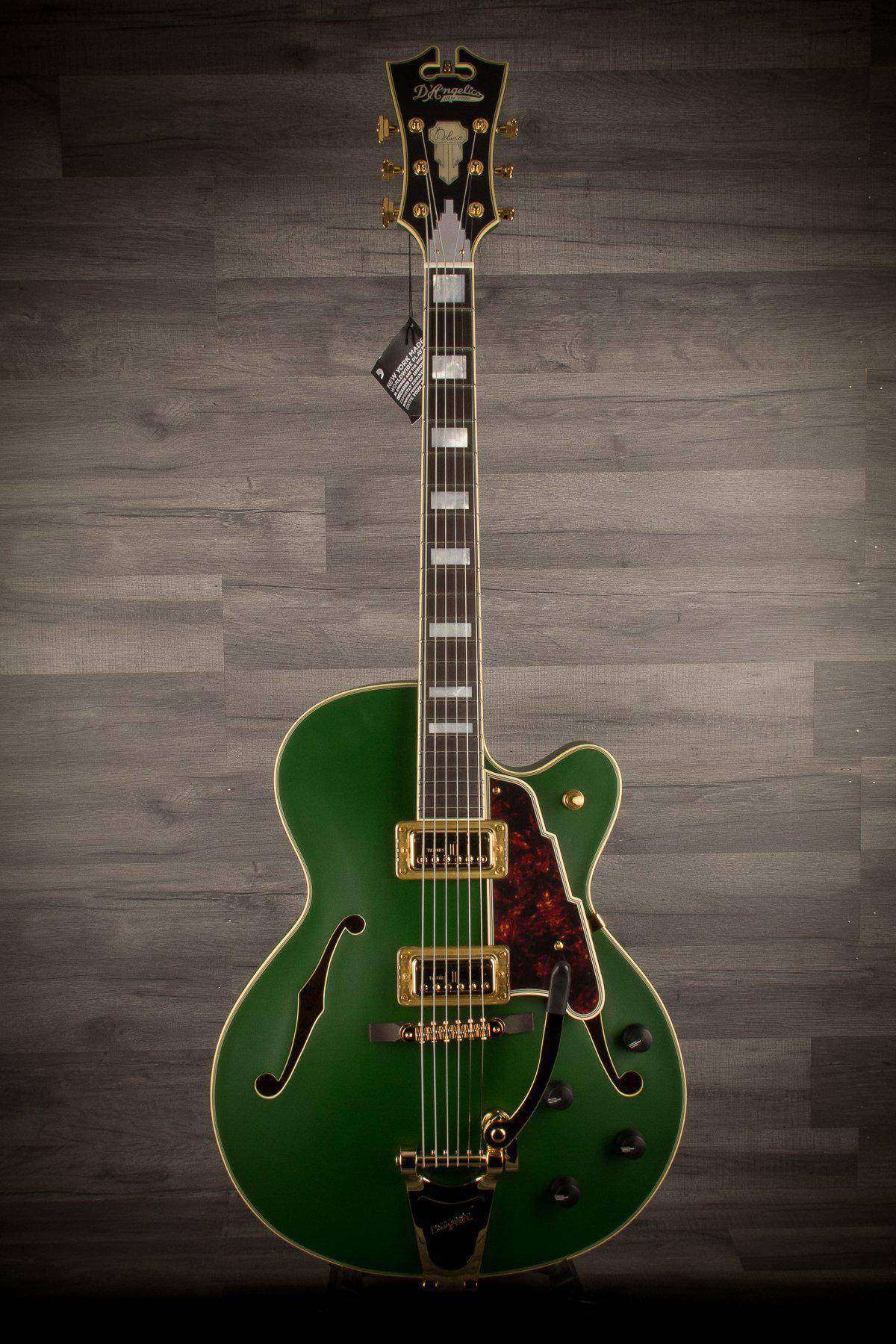 D'Angelico Deluxe 175 - Matte Emerald