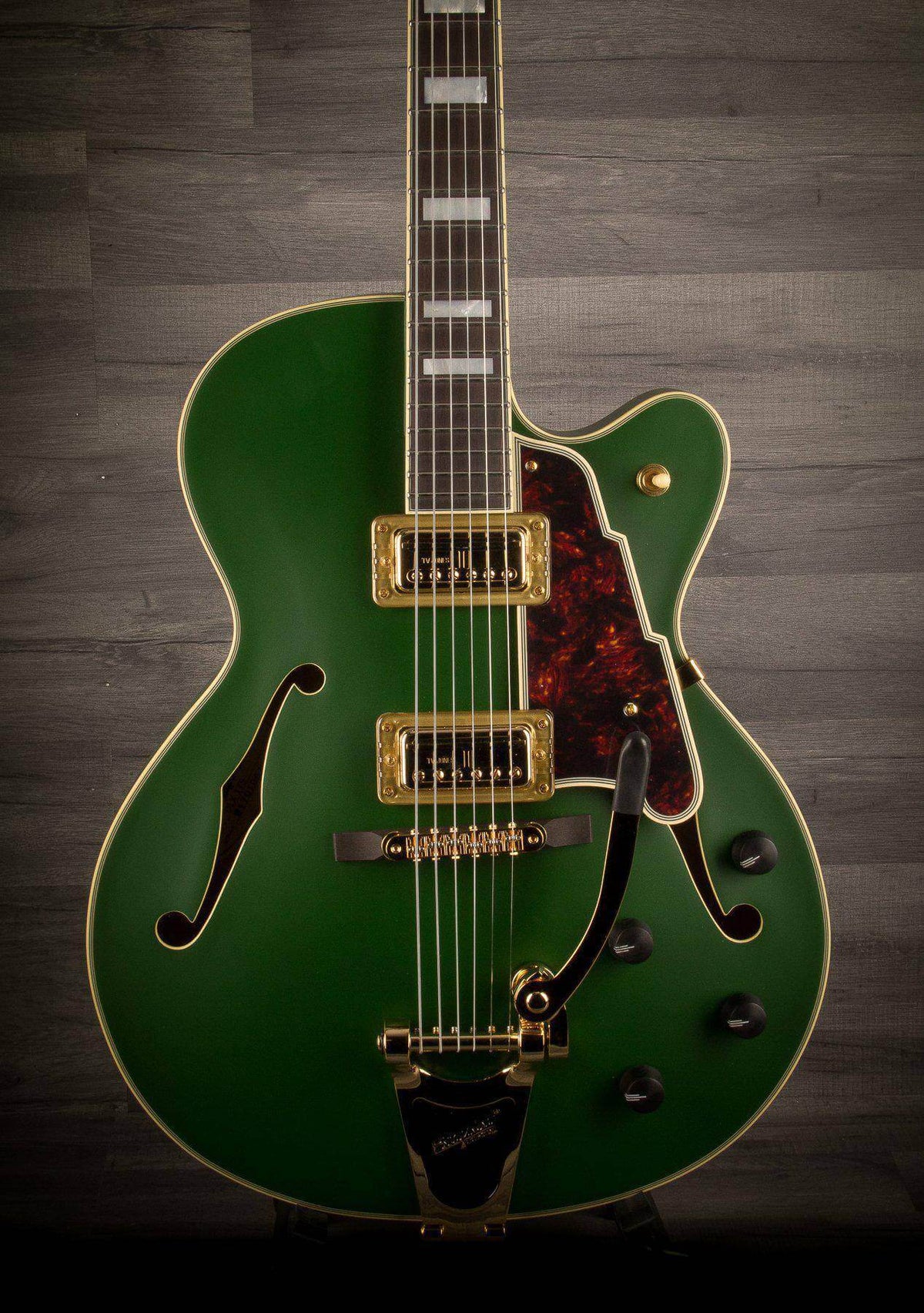 D'Angelico Deluxe 175 - Matte Emerald