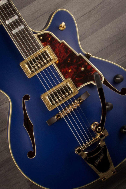 D'Angelico Deluxe 175 Matte Royal Blue