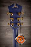 D'Angelico Deluxe 175 Matte Royal Blue - MusicStreet
