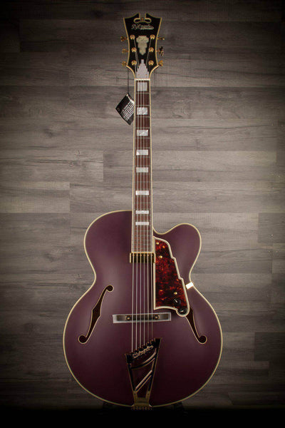 D'Angelico Deluxe EXL1 Matte Plum