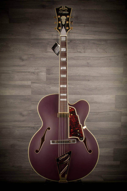 D'Angelico Deluxe EXL1 Matte Plum