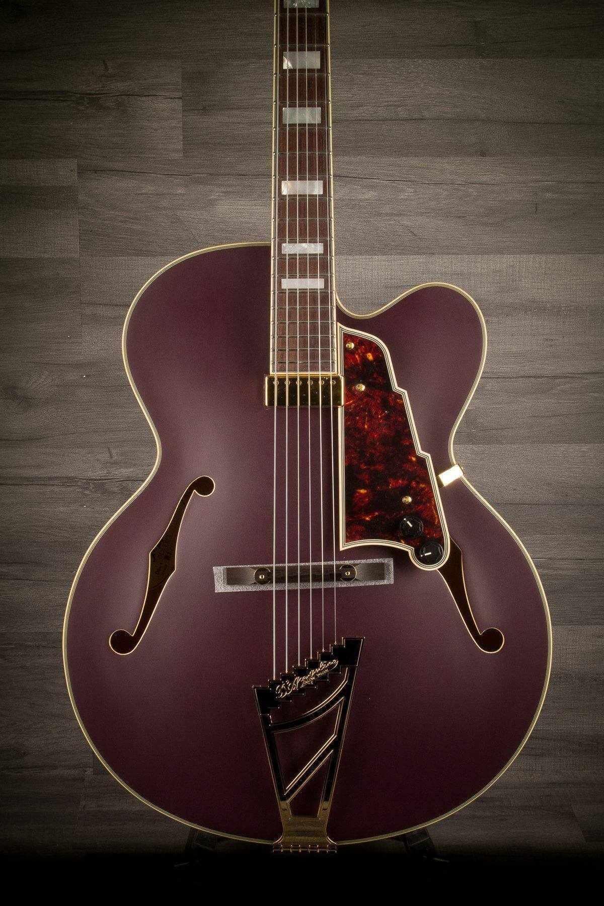 D'Angelico Deluxe EXL1 Matte Plum