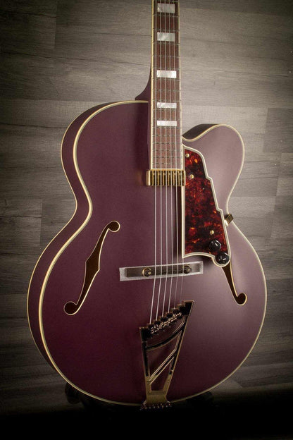 D'Angelico Deluxe EXL1 Matte Plum
