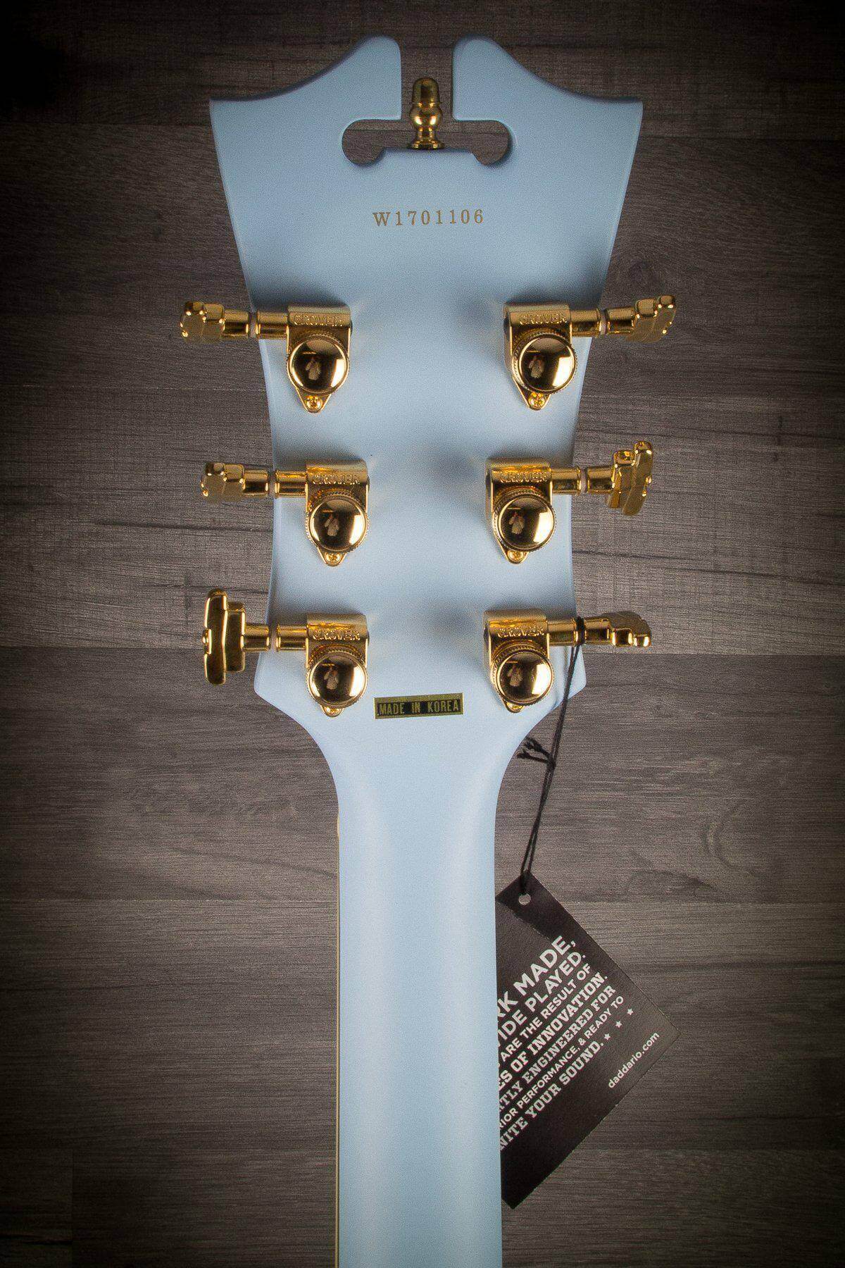 D'Angelico Deluxe 175 - Matte Powder Blue
