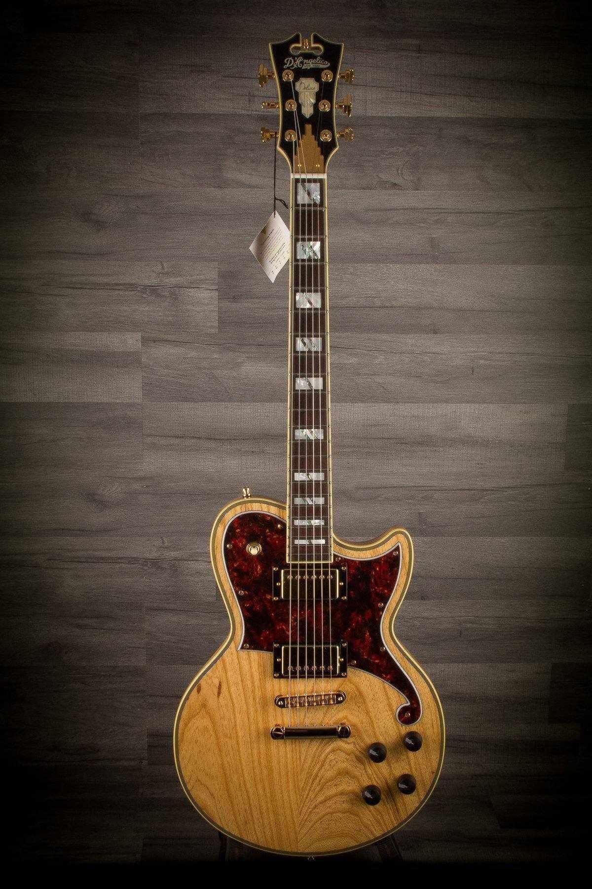 D'Angelico Deluxe Atlantic - Natural Swampash