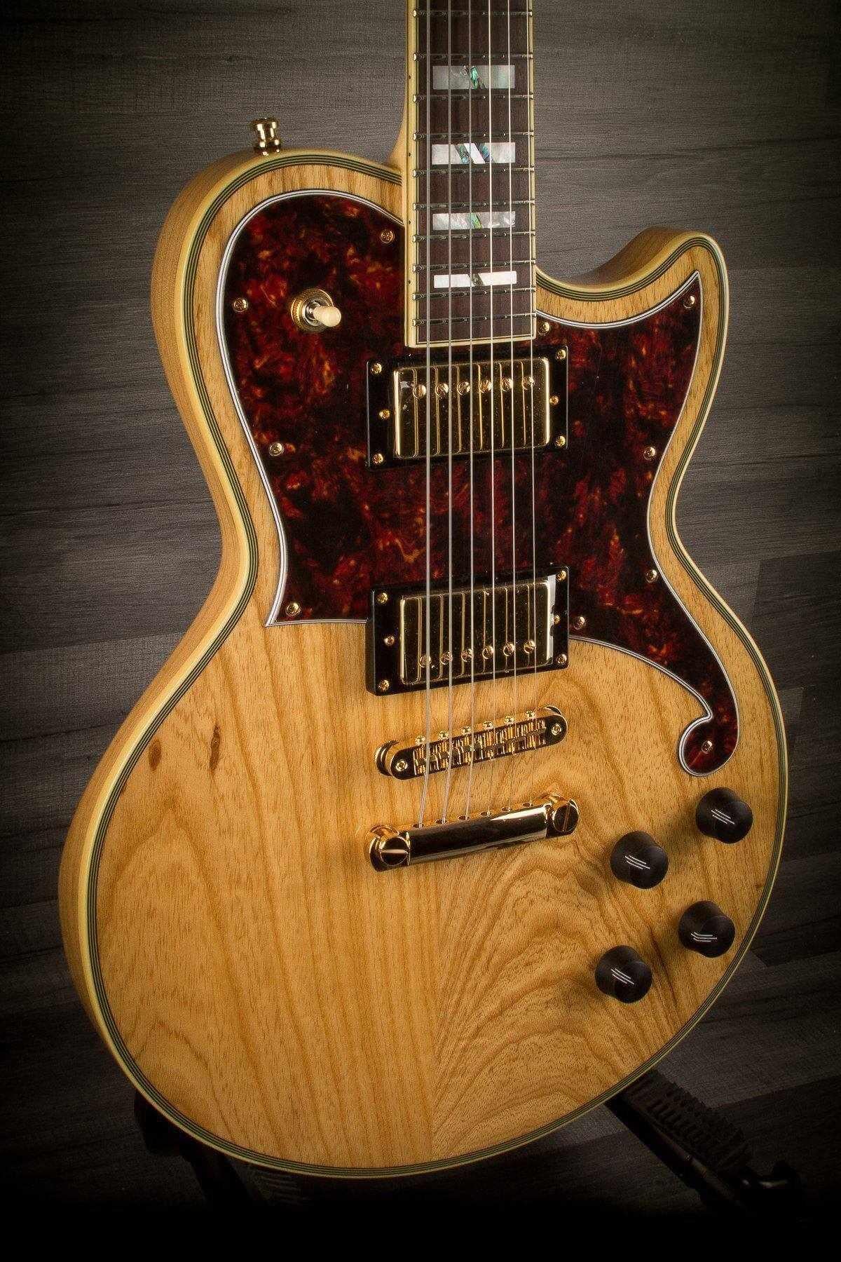 D'Angelico Deluxe Atlantic - Natural Swampash
