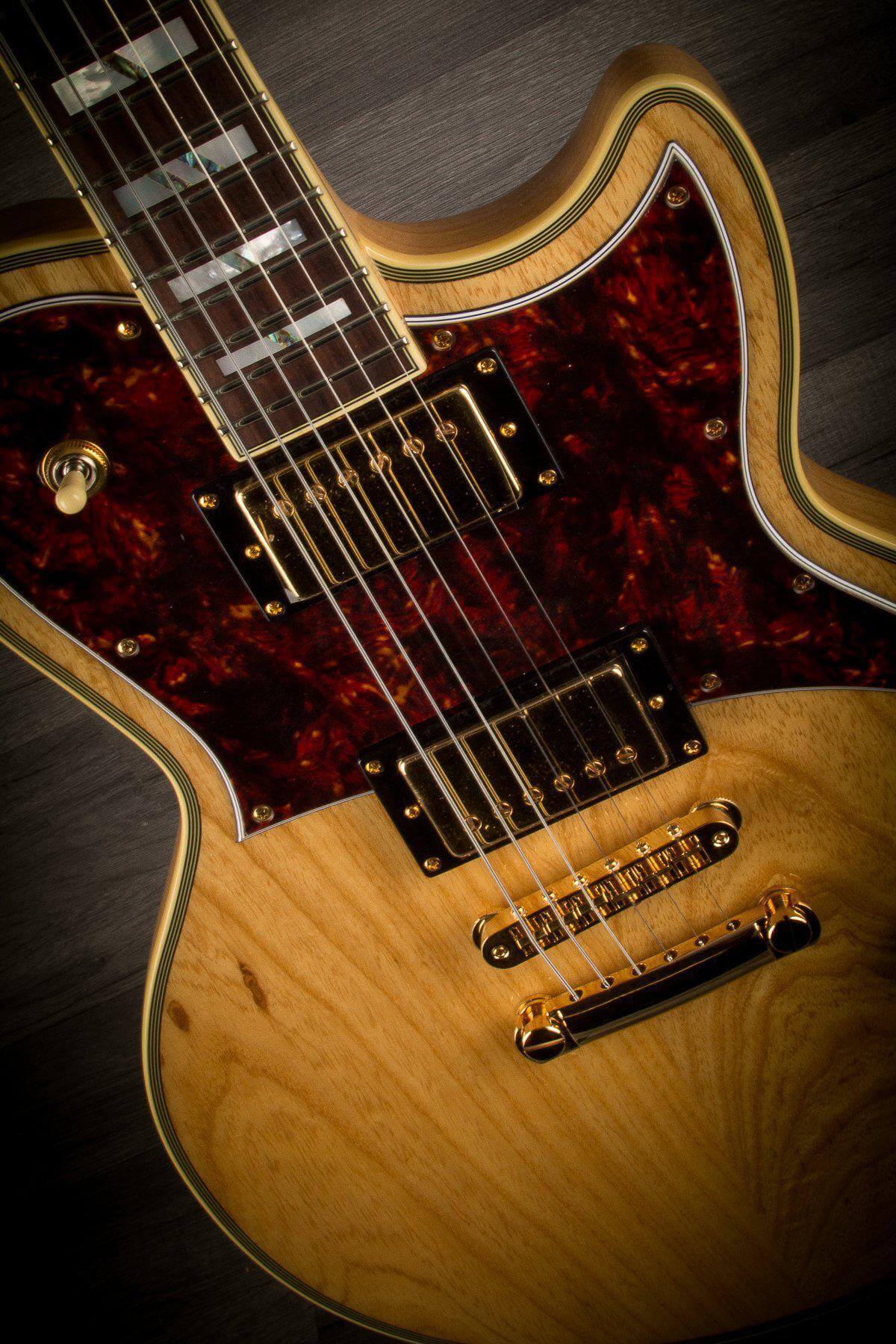 D'Angelico Deluxe Atlantic - Natural Swampash