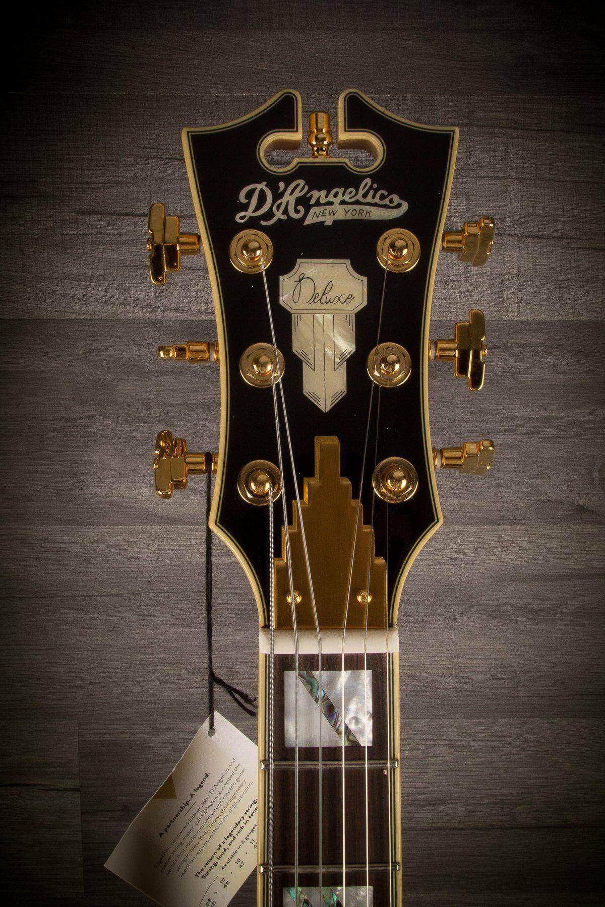 D'Angelico Deluxe Atlantic - Natural Swampash