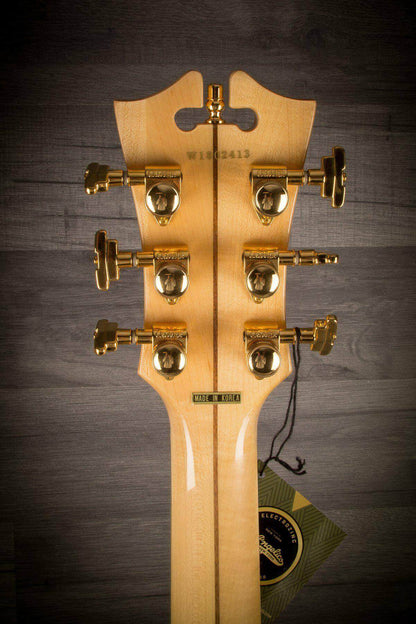 D'Angelico Deluxe Atlantic - Natural Swampash