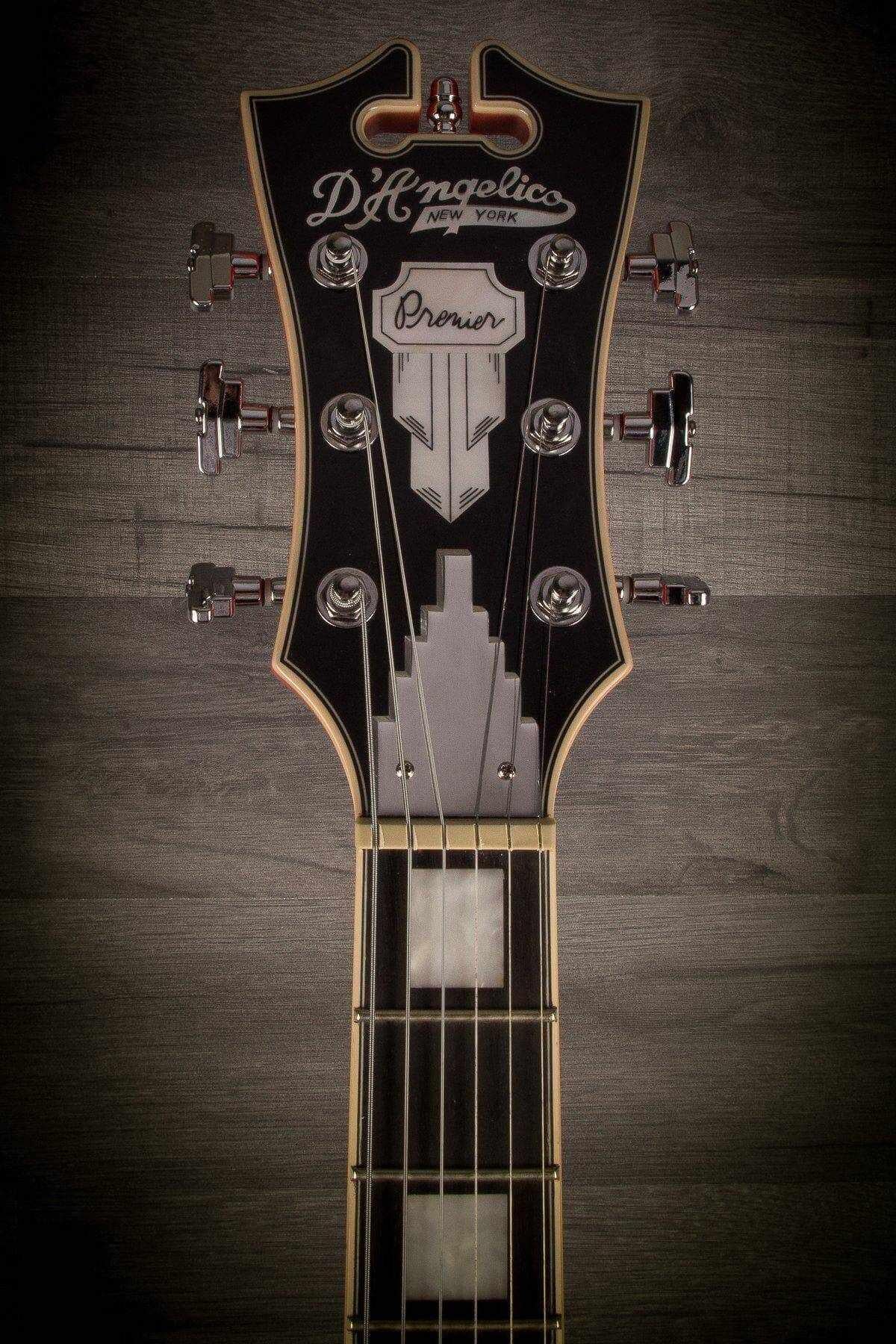 D'Angelico Premier DC Stoptail - Fiesta Red