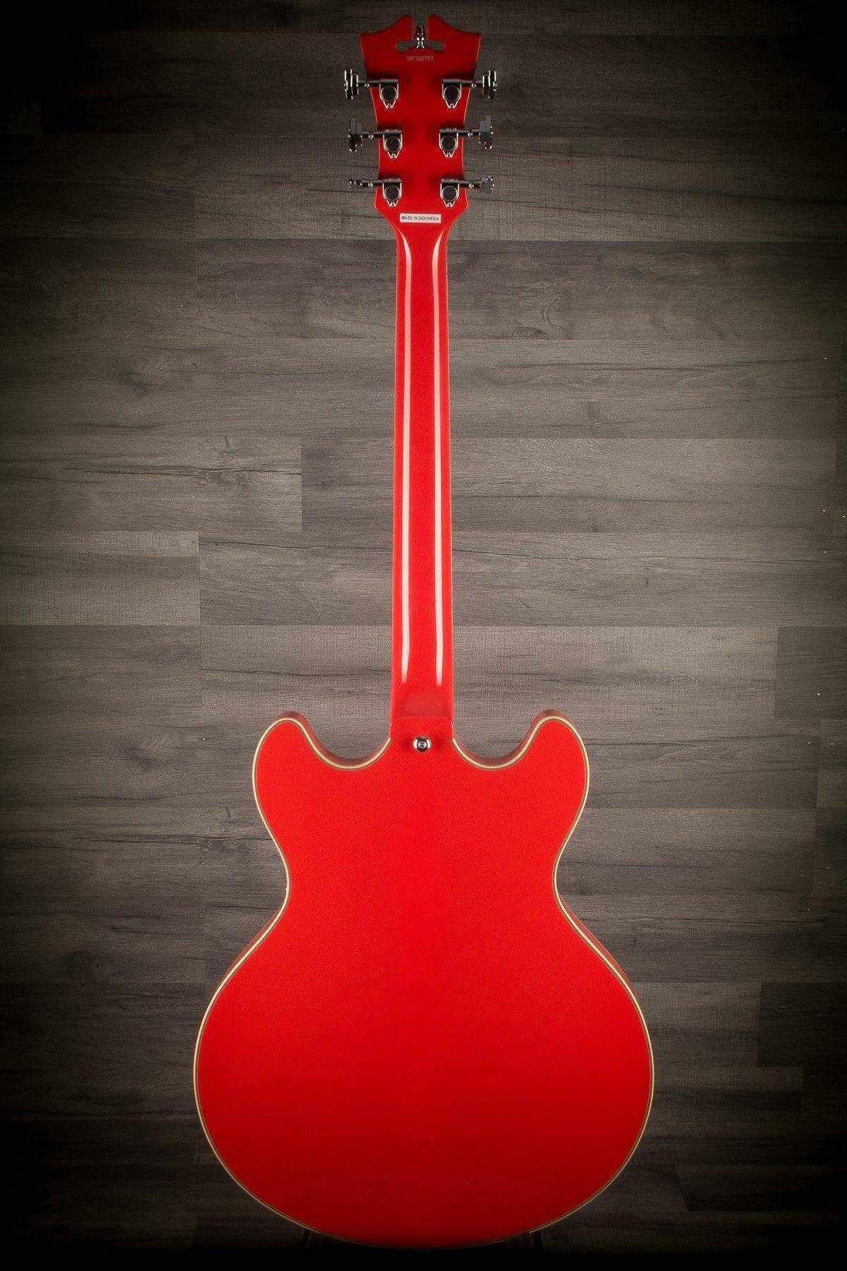 D'Angelico Premier DC Stoptail - Fiesta Red