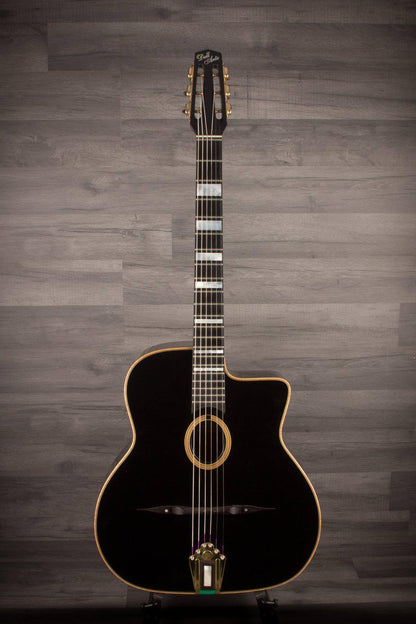 USED - Dell Arte Tuxedo Gypsy Jazz guitar including hard case