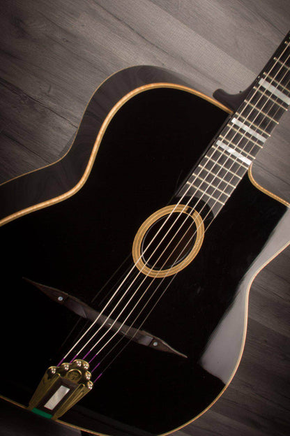 USED - Dell Arte Tuxedo Gypsy Jazz guitar including hard case