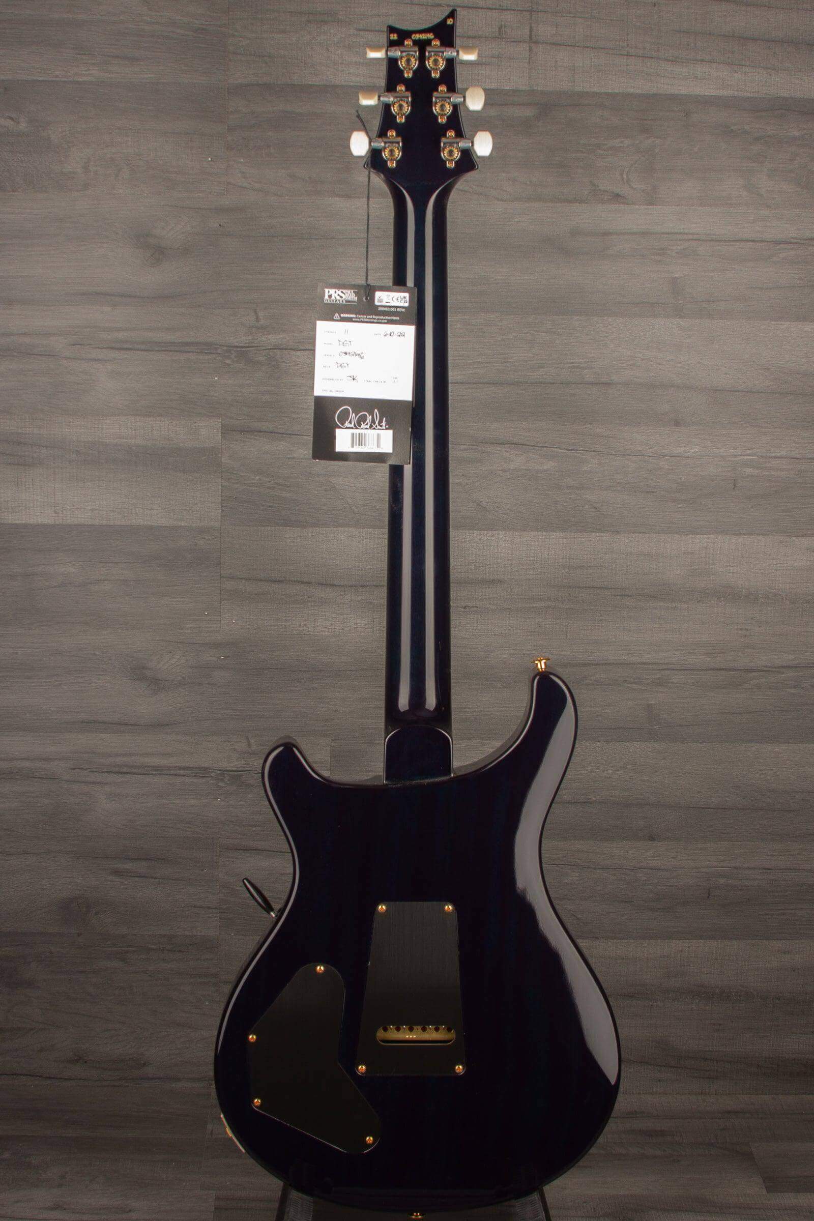 PRS DGT Electric Guitar - Cobalt Blue Burst 10 Top s#0342146