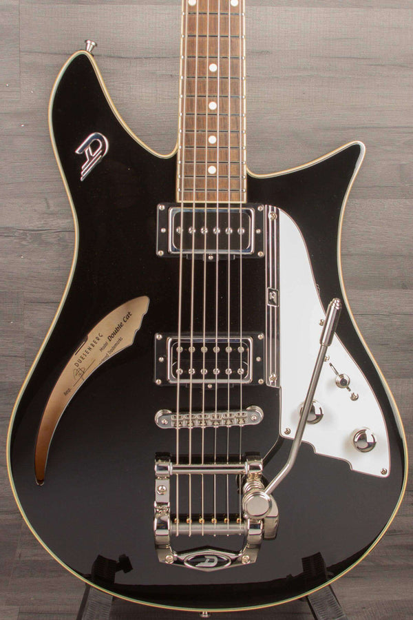 Duesenberg Double Cat - Black - MusicStreet