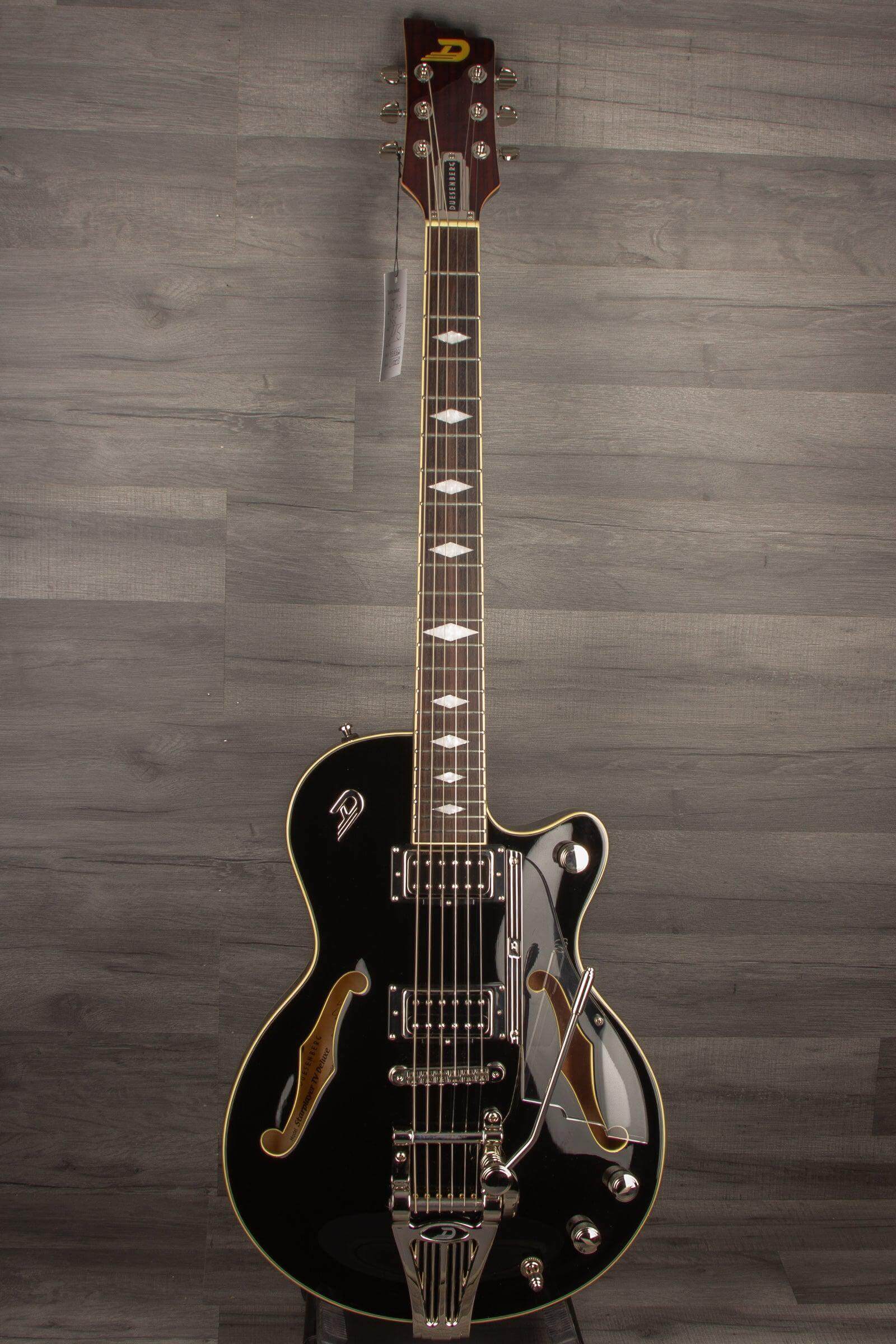 Duesenberg Starplayer TV Deluxe Electric Guitar - Black
