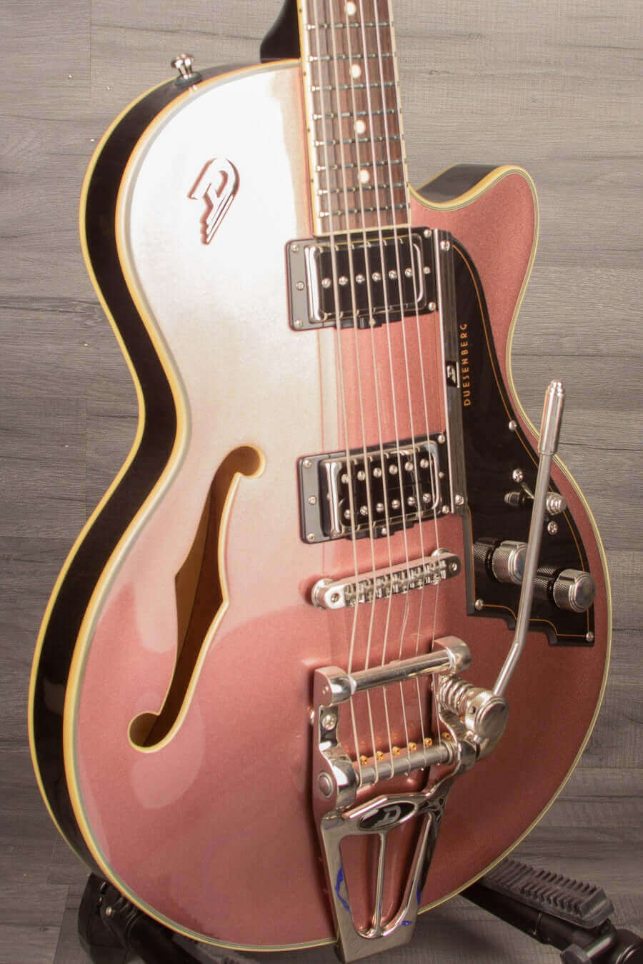 Duesenberg Starplayer TV - Catalina Sunset Rose inc Hard case | MusicStreet