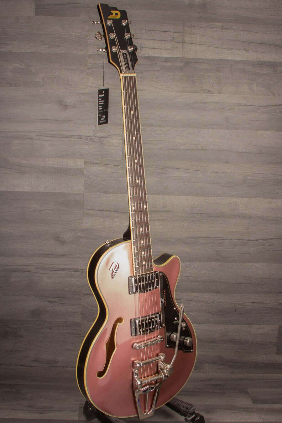 Duesenberg Starplayer TV - Catalina Sunset Rose inc Hard case | MusicStreet